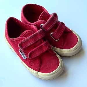 Red Superga Sneakers